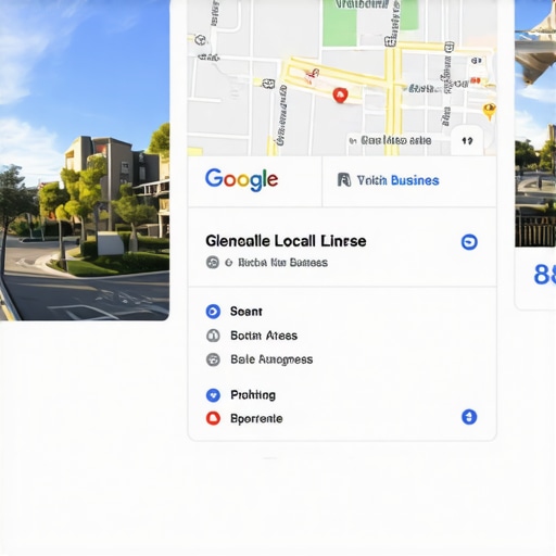 Optimized Glendale Google My Business profile with visuals and reviews