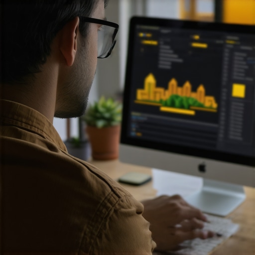 Expert analyzing Glendale local SEO data on a computer.