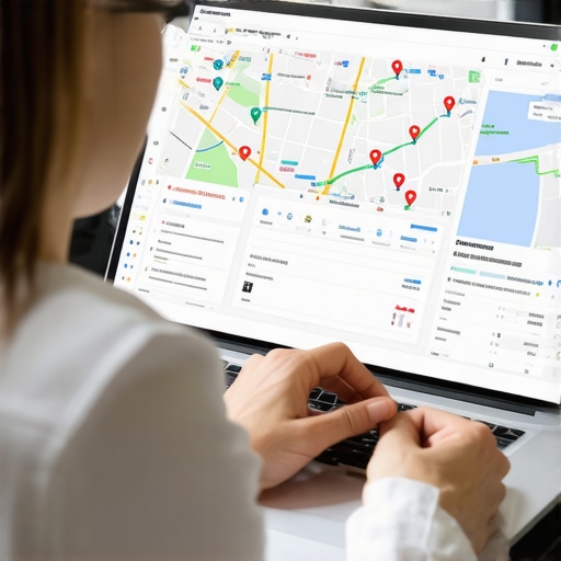 Glendale Local SEO Strategy Session SEO consultant reviewing Glendale business maps and schema markup.