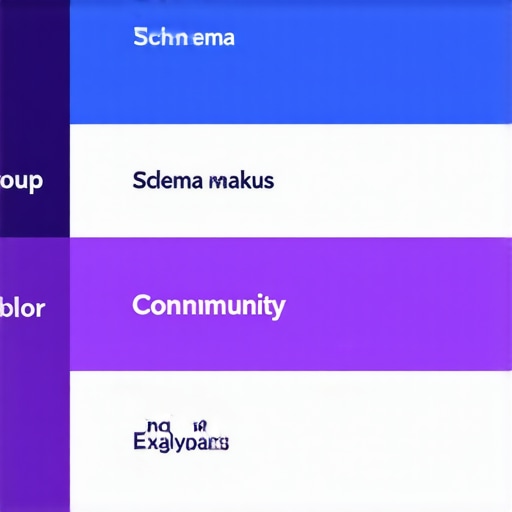 Infographic illustrating advanced local SEO techniques including schema markup, community involvement, and analytics
