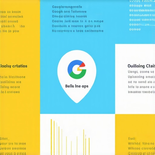 Glendale Google Maps SEO Steps Infographic illustrating local SEO strategies for Glendale businesses