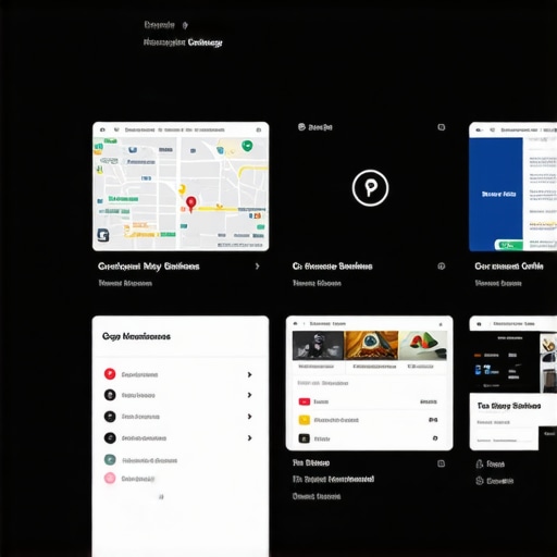 Google My Business dashboard showing optimized local Glendale listings