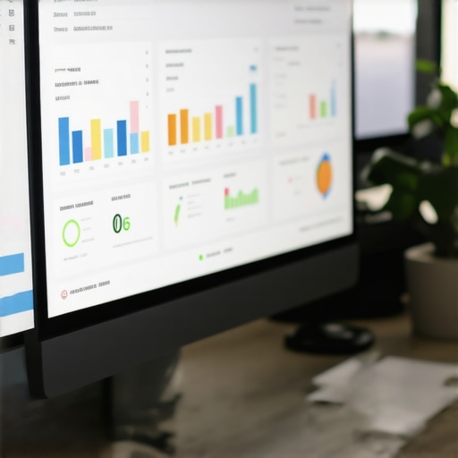 Local SEO Tools Dashboard Screenshot of analytics dashboard showing local Google Maps rankings and keyword performance.