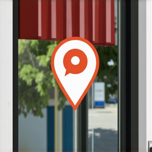 Accurate Google Maps Pin for Glendale Business Google Maps pin marking a business location in Glendale, California, on a digital map.