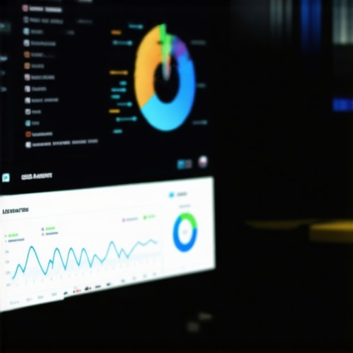 Local SEO Tools Dashboard Screenshot of local SEO analytics and tools on a computer monitor.