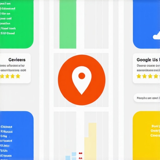 Infographic illustrating key factors affecting Google Maps rankings for Glendale businesses.