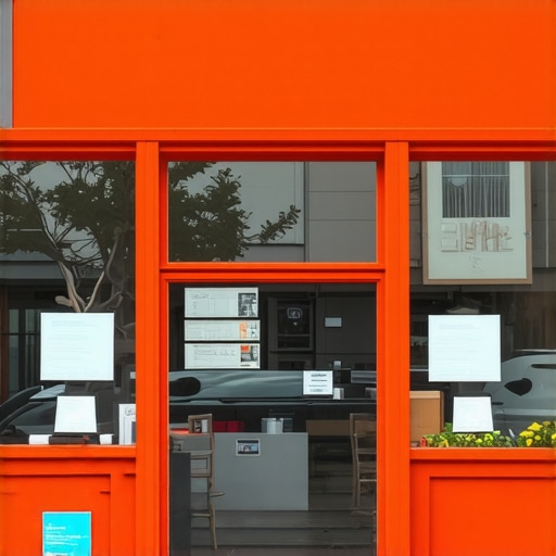 Bright and inviting Glendale storefront with signage and outdoor seating